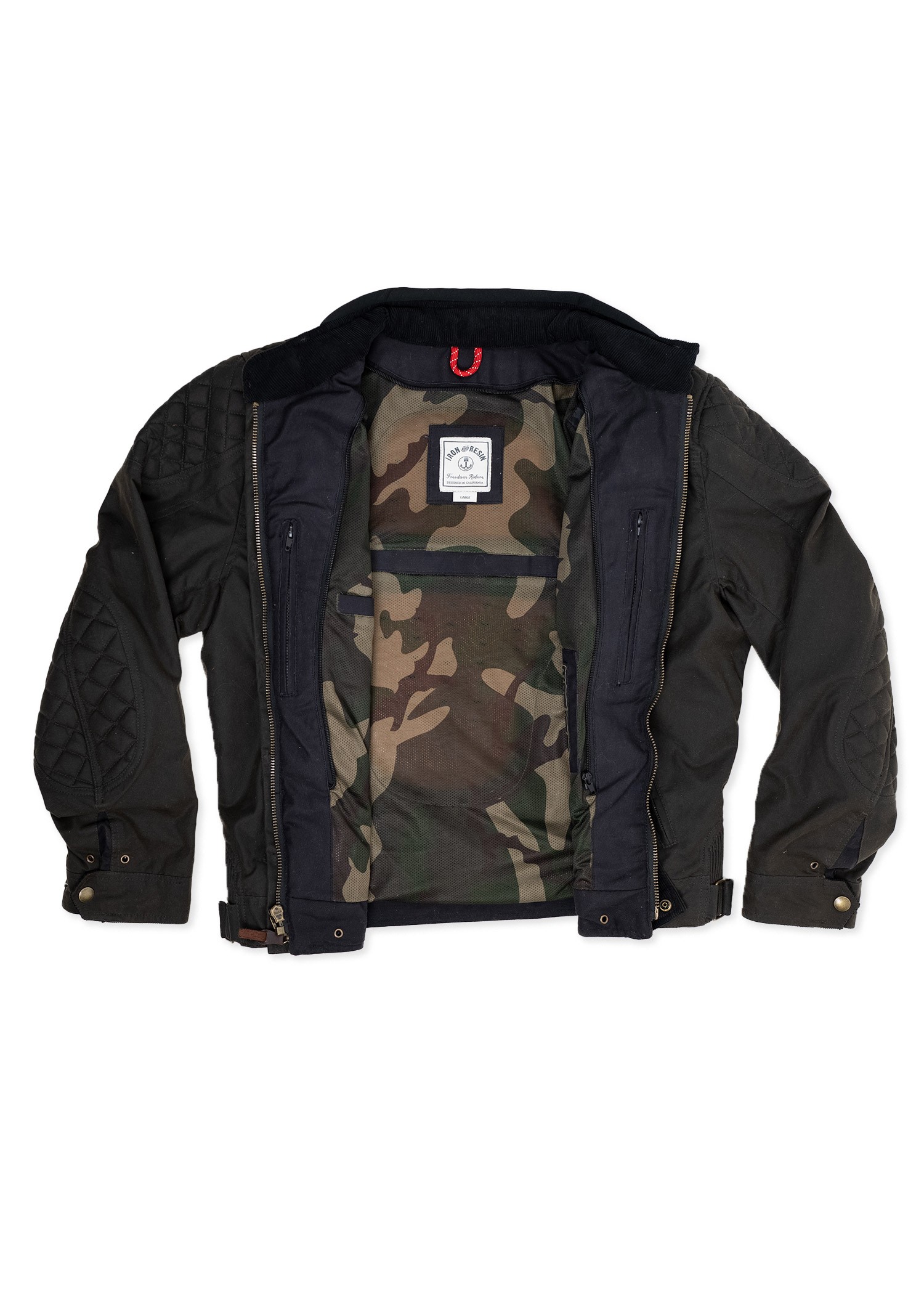 Scrambler - Veste textile homme - Iron and Resin