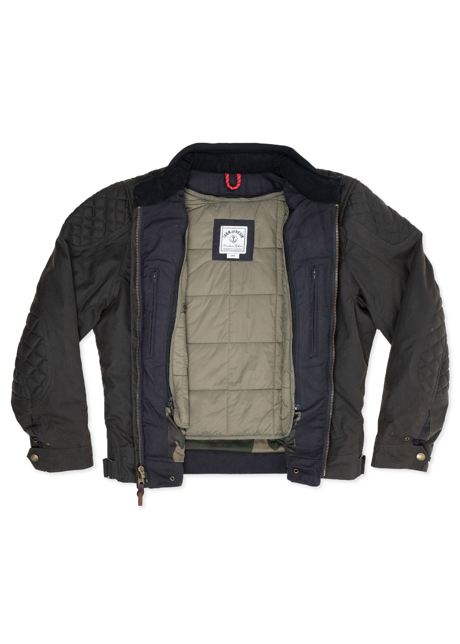 Scrambler - Veste textile homme - Iron and Resin