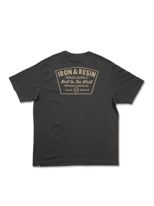 Best In The West Pocket Tee - Iron and Resin