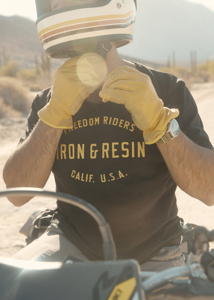 Iron & Resin - Alliance Tee - Black - Lifestyle Photography