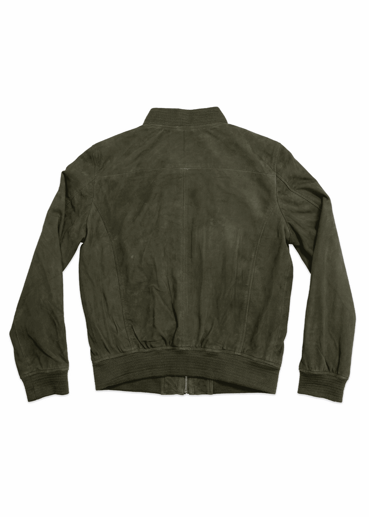 Goat Suede Bomber Jacket - Iron and Resin Europe