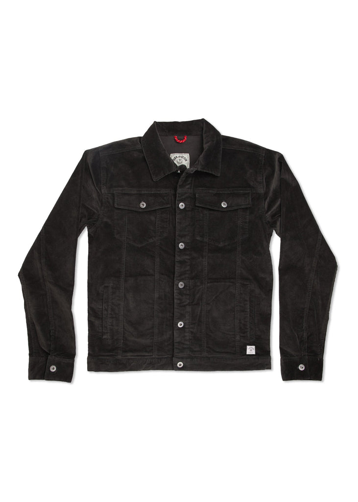 Iron & Resin Corduroy Rambler In Black