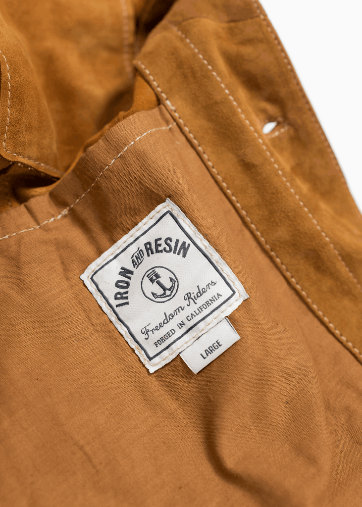 Highwayman Goat Suede Jacket - Iron and Resin Europe