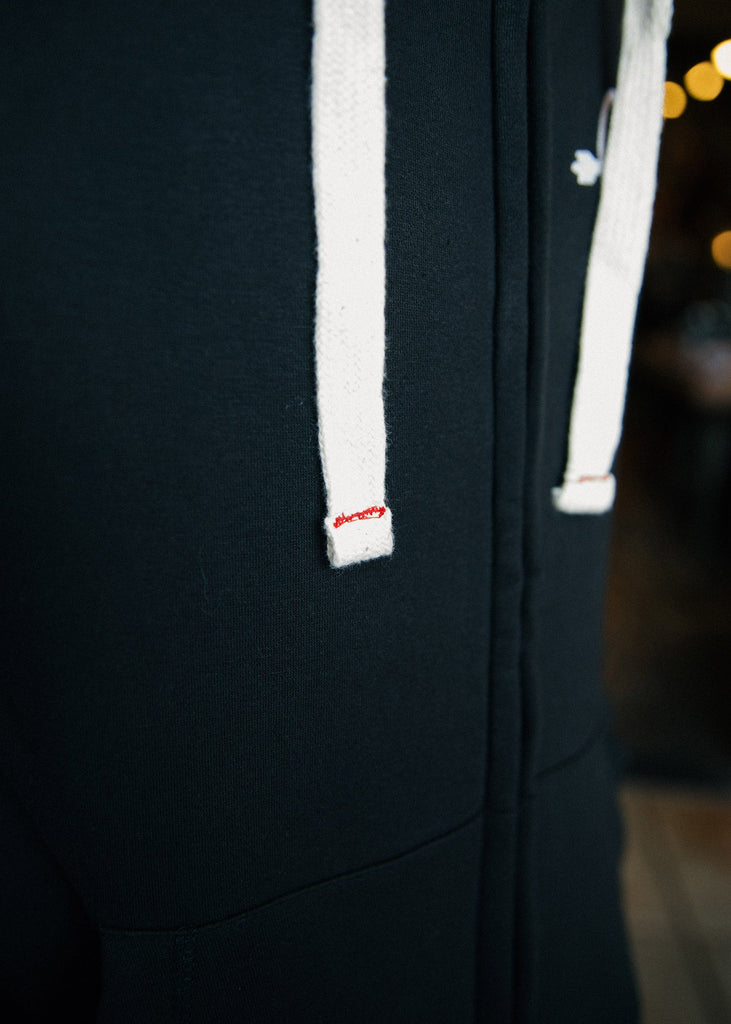 Iron & Resin - CA Zip Hoodie Detail Photo