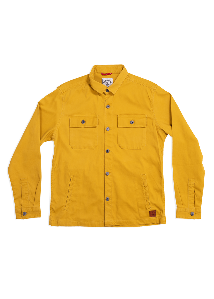 Iron & Resin - Lassen Shirt in Olive Oil