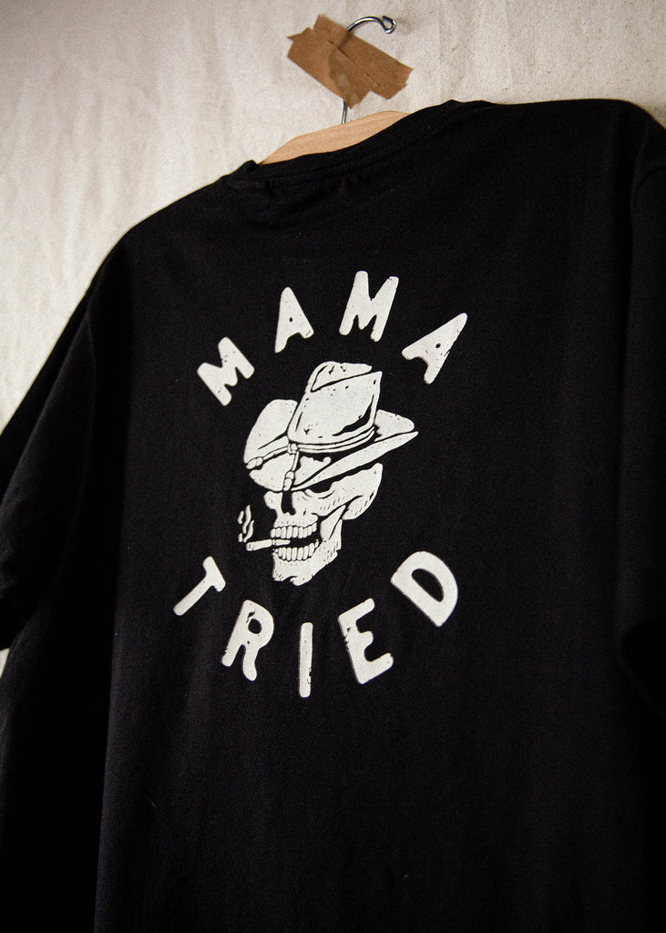 Iron & Resin - Mama Tried Tee Black, Back Graphic