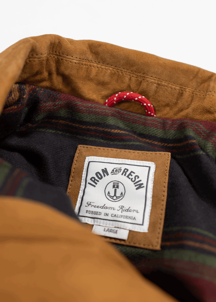 Ojai Goat Suede Jacket - Iron and Resin Europe