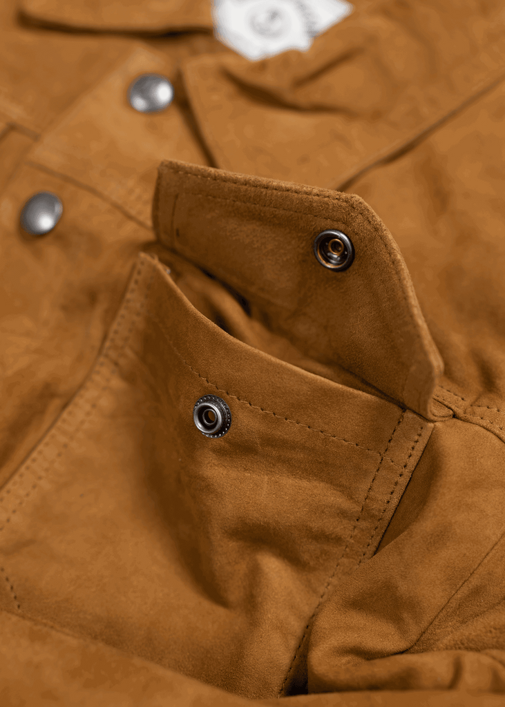 Ojai Goat Suede Jacket - Iron and Resin Europe